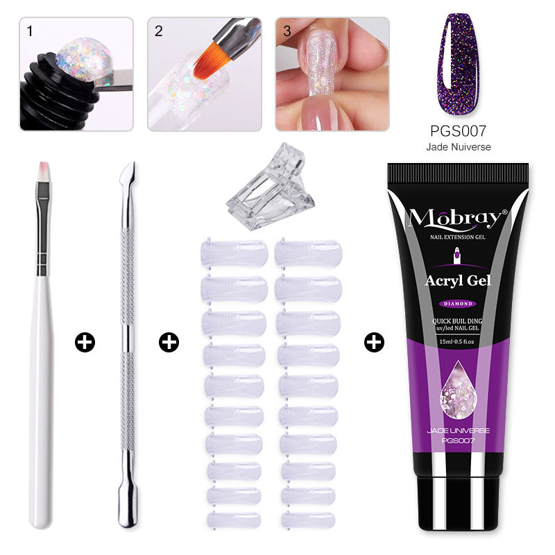 BeautyDiamond® - Kit de Polygel para Uñas